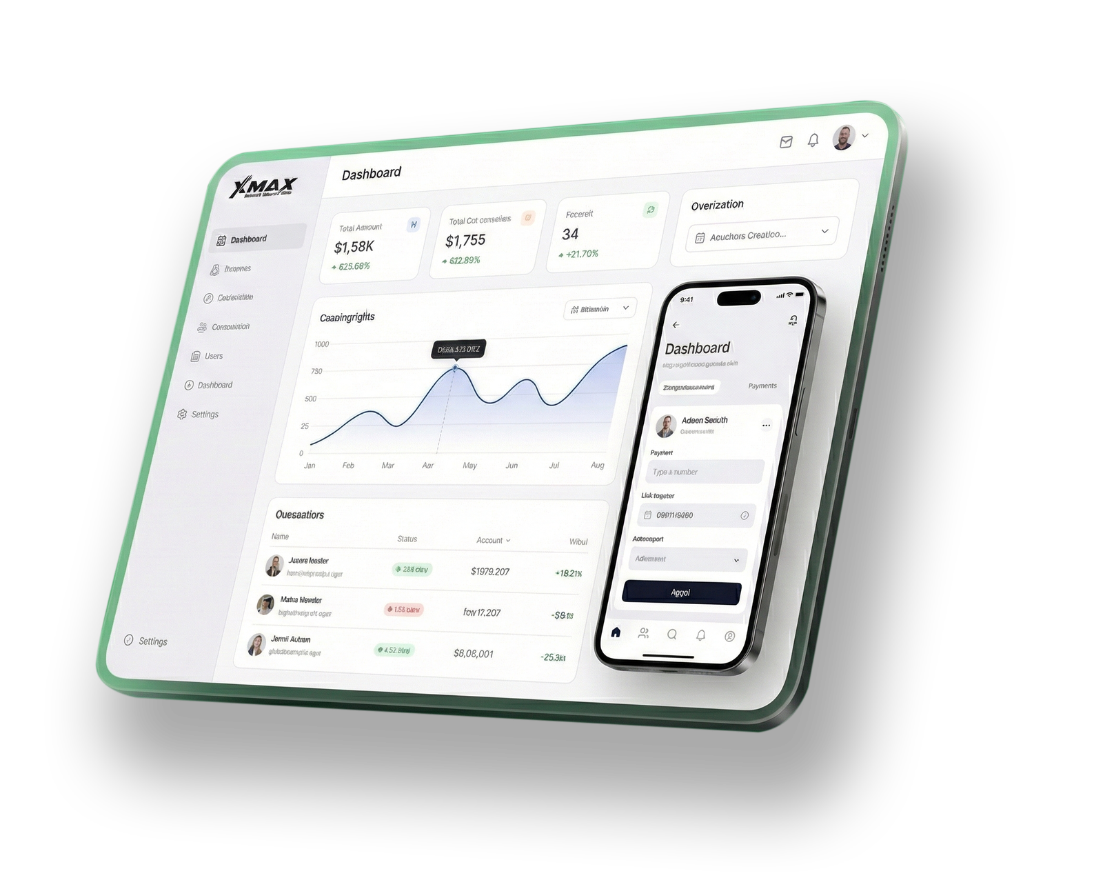 Dashboard preview placeholder